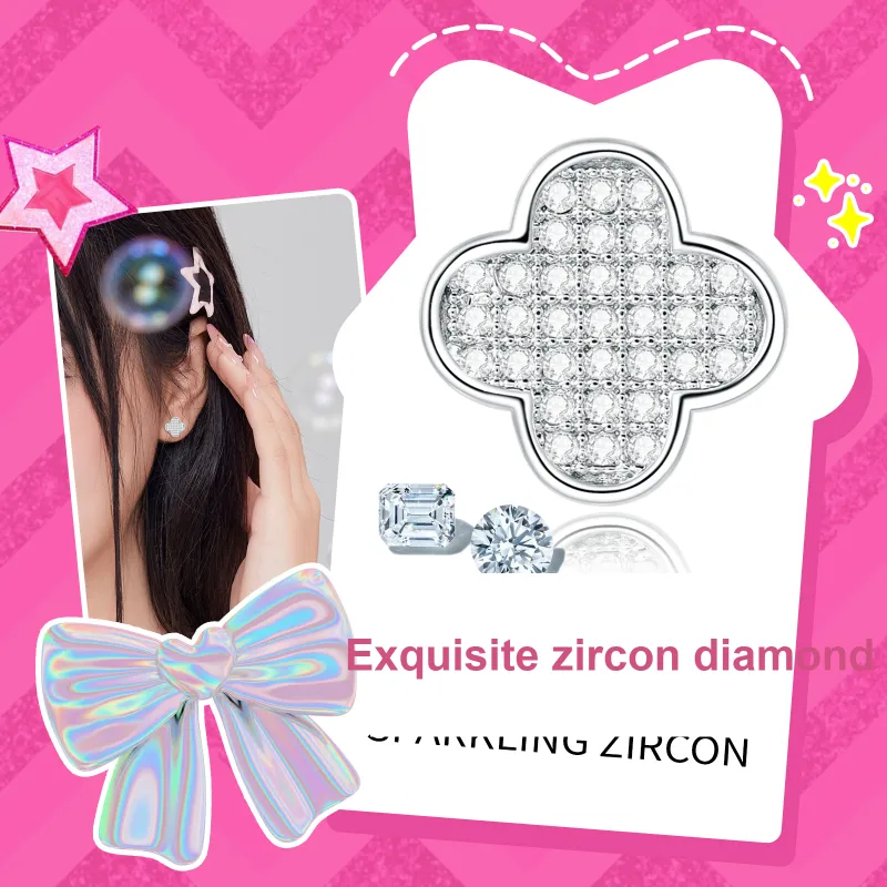 Barbie Copper Alloy Stud Earrings Women's-5