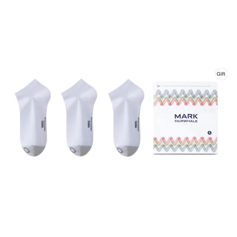 FAIRWHALE Ankle Socks Unisex Box Of 3 Pairs-0