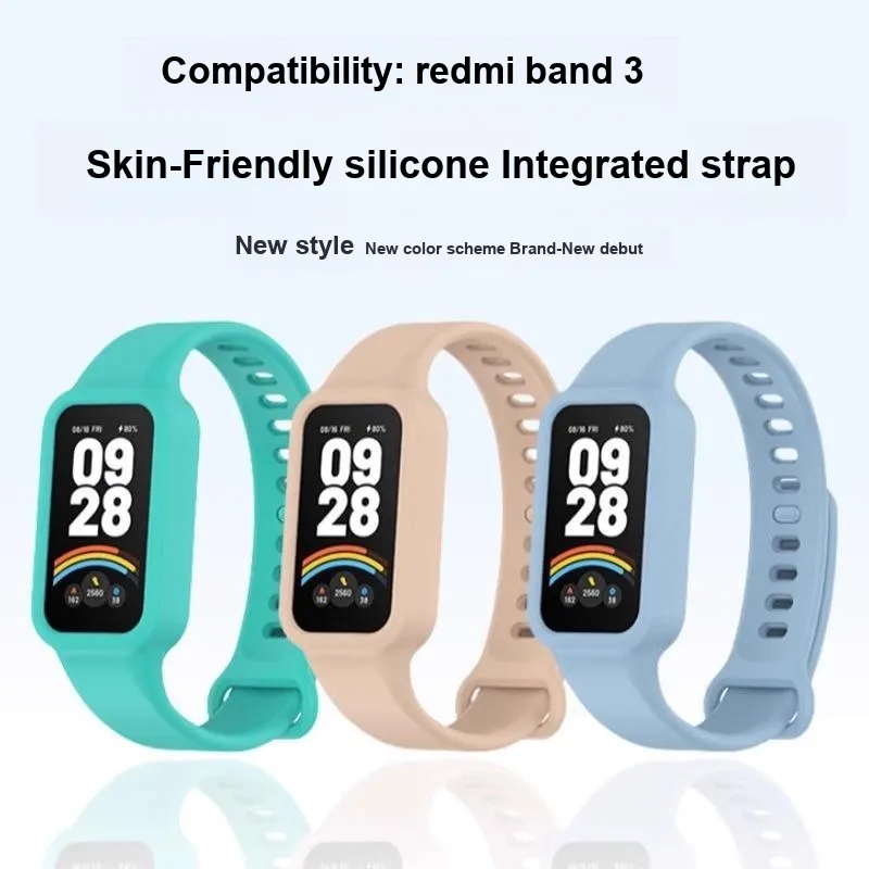 Mr. Strap Watch Band Red Beige Compatibility Silicone Material-6