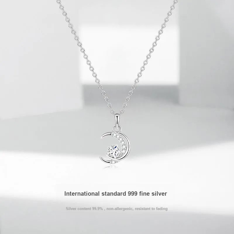 JUICY GRAPE S999 Fine Silver Necklaces Women's-2