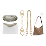 DuPont Paper Liner+Four-Leaf Clover Extender Chain+Decorative Chain 45cm