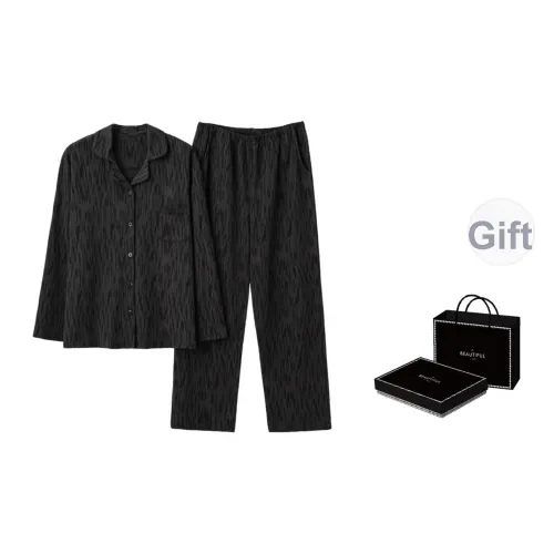 BANDICOOT Черный [100% хлопок] Унисекс Пижамные комплекты