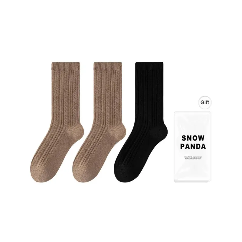 XXLLG Mid-Calf Socks Women's 3 Pack-10