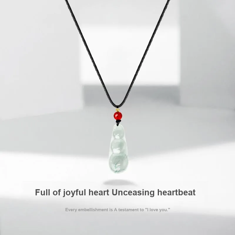 JUICY GRAPE African Emerald Necklaces Unisex-2