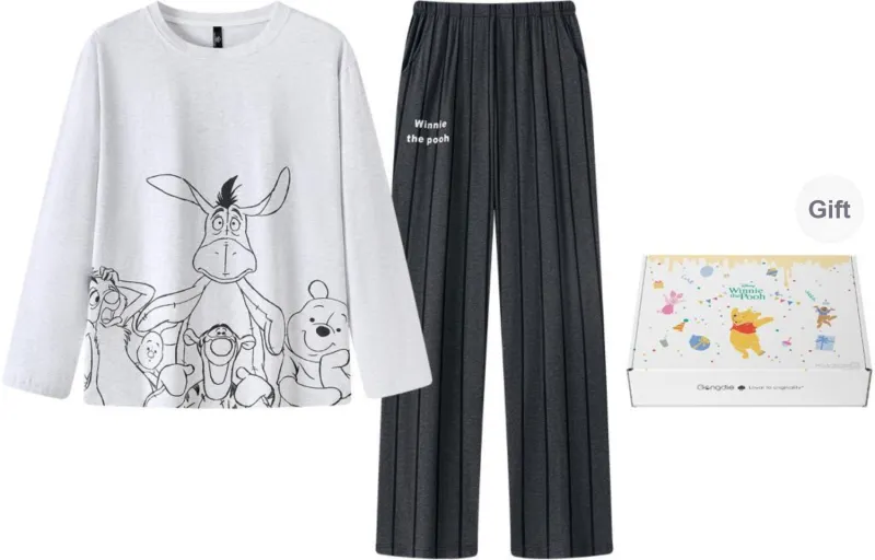 Gongdie x Disney Pajama Set Men's Gift Box Set-0