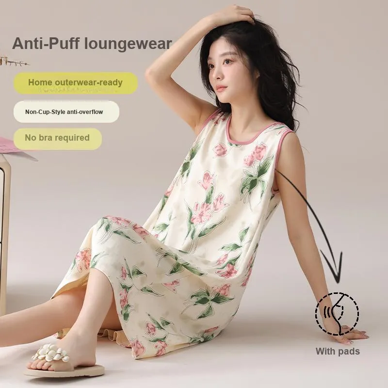 BONAS Nightgown Women's Fresh Flowers-1
