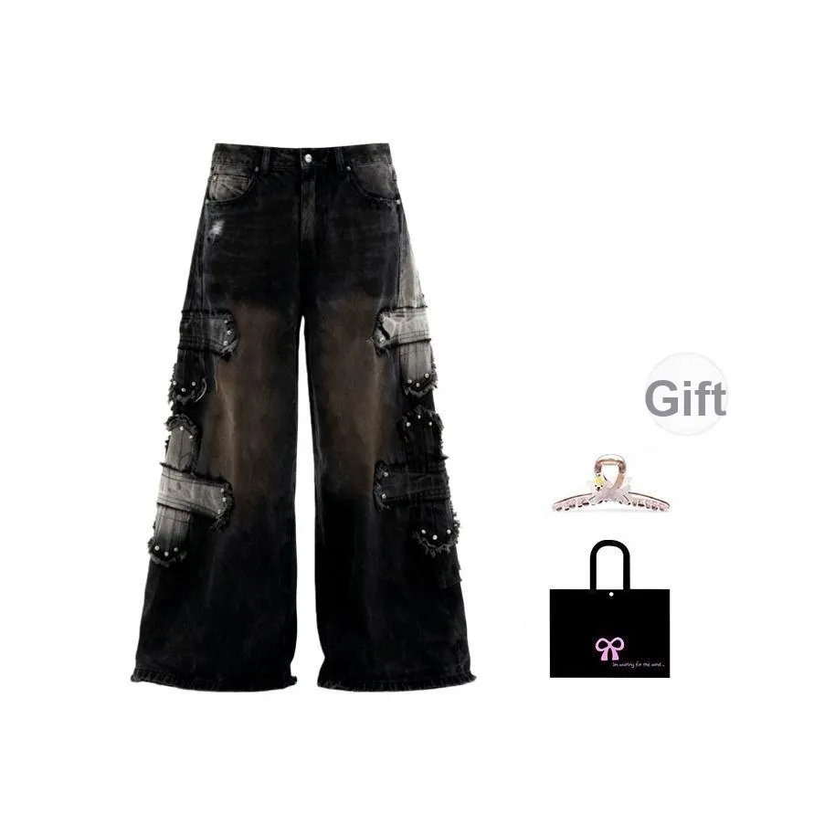 Aimilian Черные Женские Джинсы