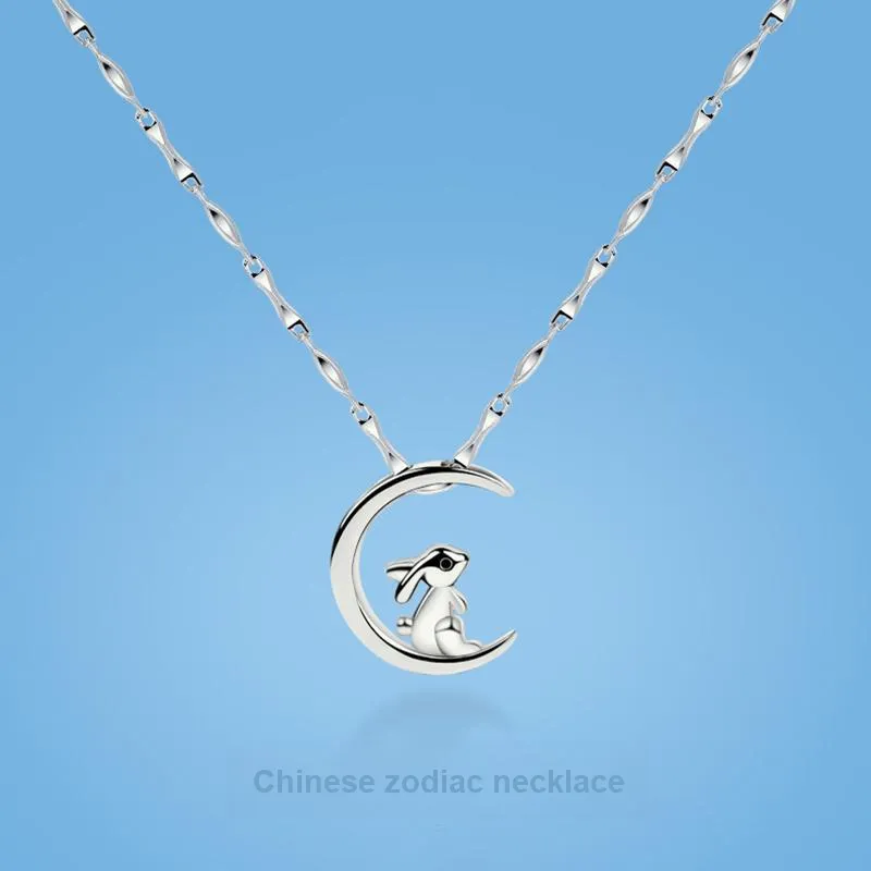PUENTE 999 Fine Silver Collarbone Chain Women's-41