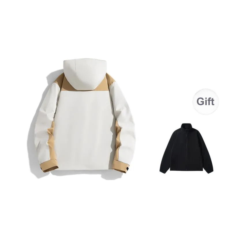 Yiwen Water Resistant Windproof Breathable Warm Windbreaker Jacket Unisex-27