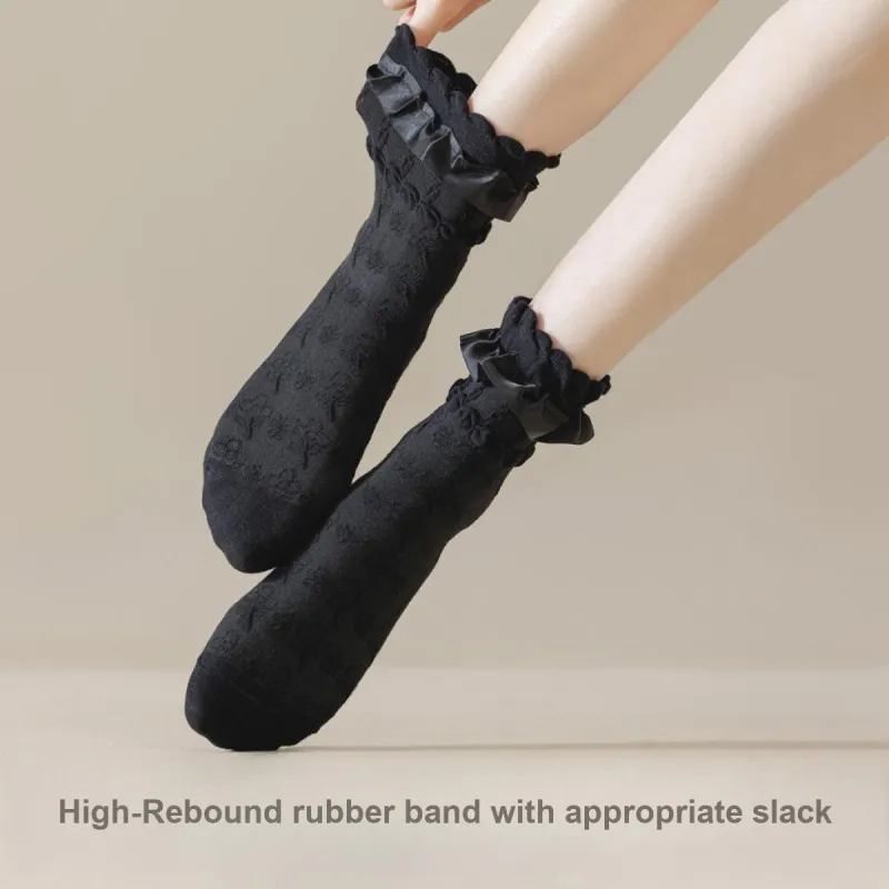 Temooues Mid Calf Socks Women's 3 Pack-3
