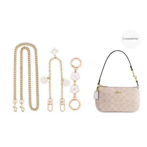 Luxury Care Artisan Workshop Metal Alloy Bag Accessory Women's Gold Tone