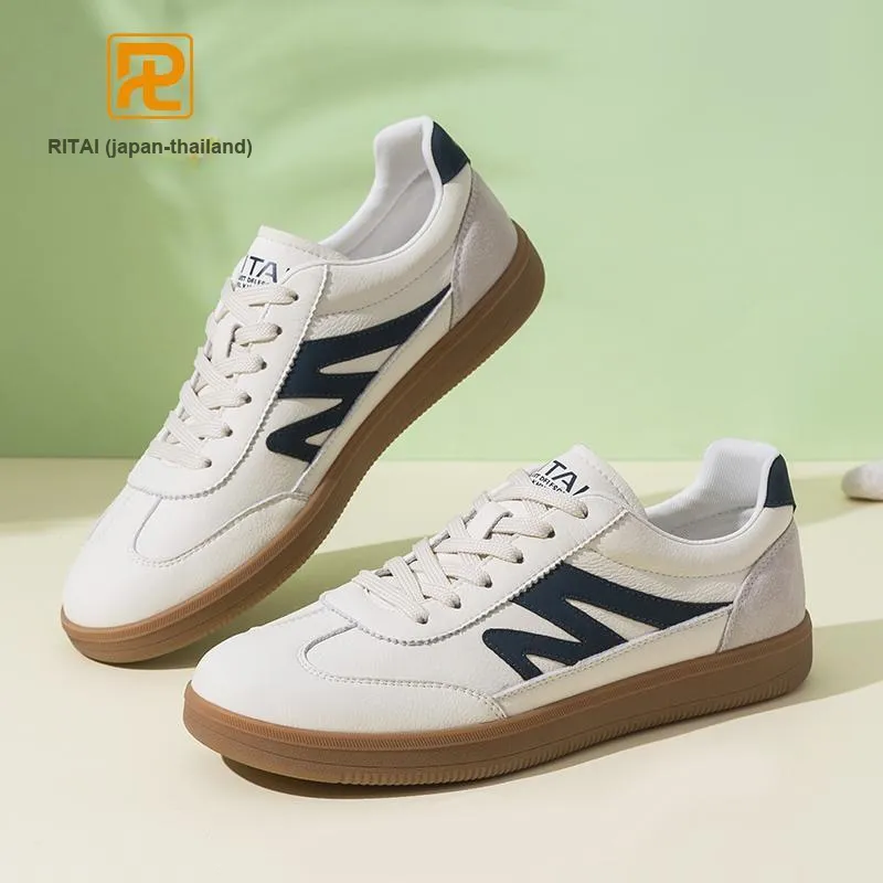 Ritai Anti Slip Wear Resistant Low Top Skateboard Shoes Men's-6