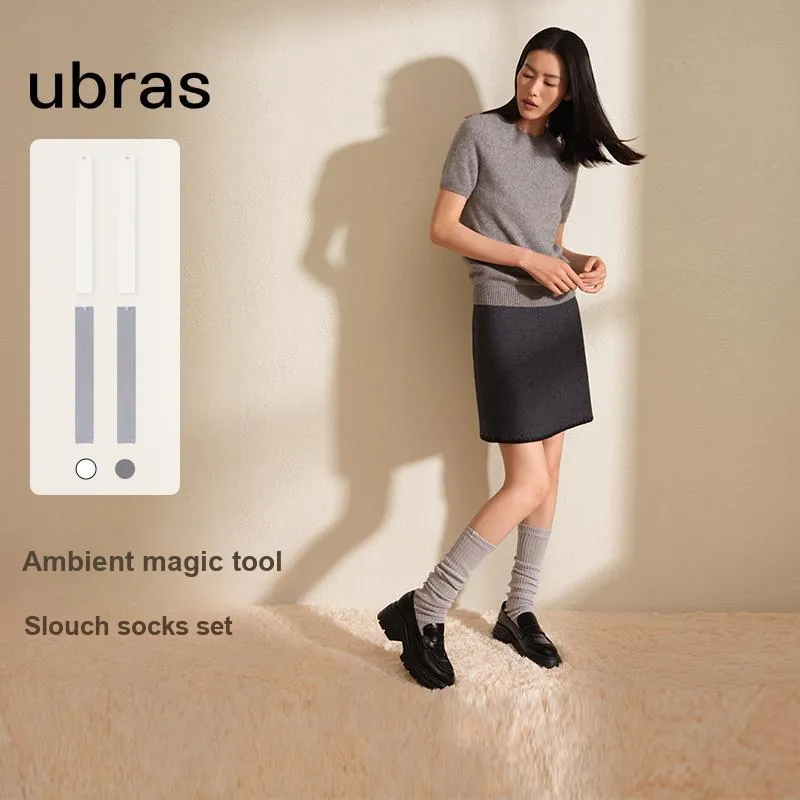 Ubras Women's Mid Calf Socks-3