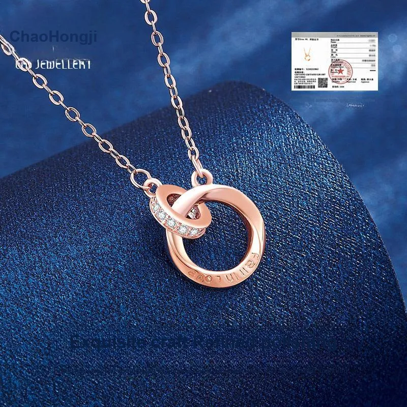 CHAOHONGJI S925 Silver Necklaces Women's-12