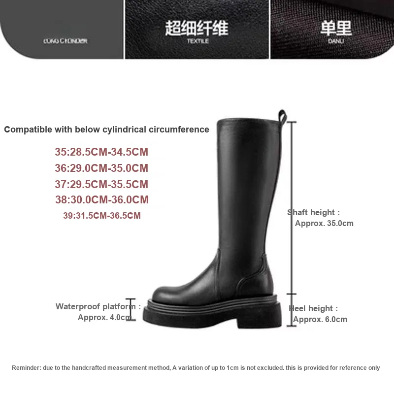 Wonderful Couple Knee-high Boots 6cm Women's-5