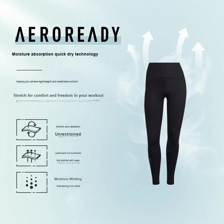Adidas X Stella McCartney Co titled Series Sports Pants Women's Black-4