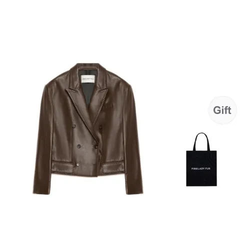 FIRELADY FUR Leather Jacket Women's