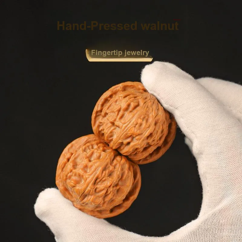 DALONG Text Plays Walnuts Stress Relief Hand Grip Unisex-3