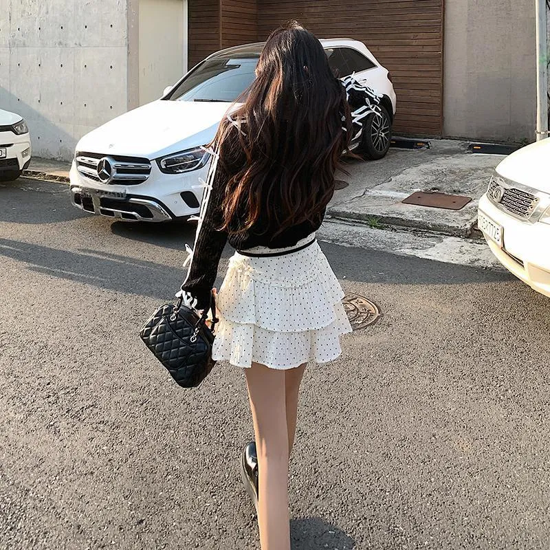 Wen Shan Casual Short Skirts Women's Apricot-4