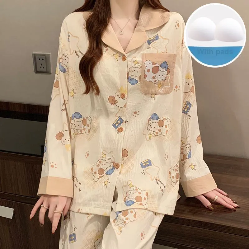Sleeping Beauty Pajama Set Women's Image Color-5