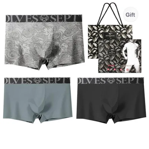 SEPTWOLVES Underpants Men's 3 Piece Gift Box Set