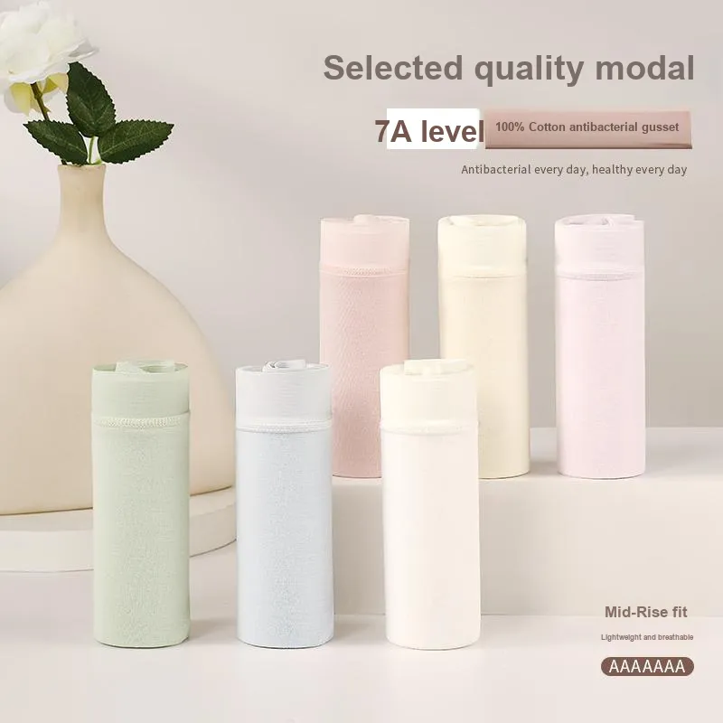 XIA.WA.ZHI.XIU Underpants Women's Shopping Bag 6 Pack-15