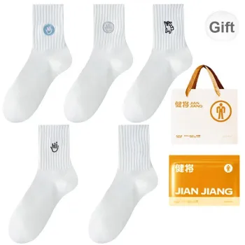 Master Mid Calf Socks Women's Box 5 Pack