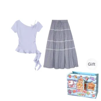 BRASS SCOUT Two Piece Skirt Sets Women's