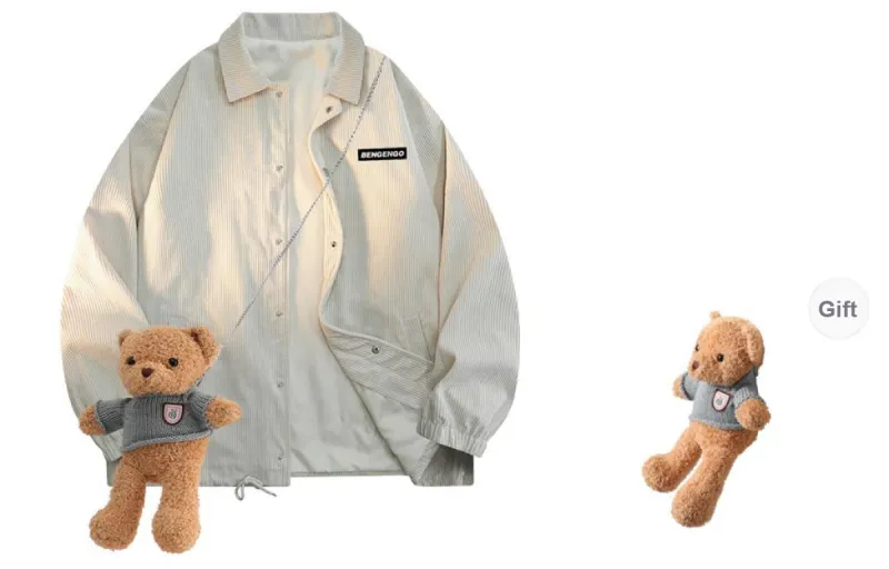 BENGEN Jackets Unisex-4