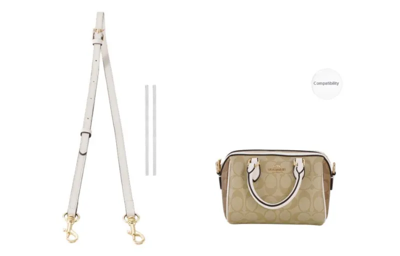 Kim Yeon-sha Microfiber Polyurethane Crossbody Bag With Adjustable Shoulder Strap Unisex Black Milk Tea-14
