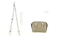 Coach Rowan 18 Milk White Adjustable Shoulder Strap 90-120cm[Includes Metal Protective Ring]