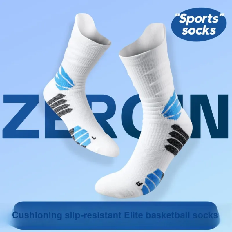 ZEROIN Basketball Socks Men's 3 Pack-1