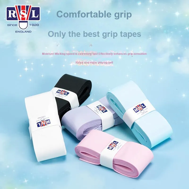 RSL Badminton Grip Tape Macaron Color Series Polyurethane Training Competition Everyday Usage Thin-23