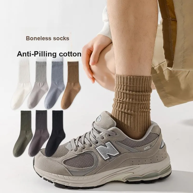 MIIOW Mid Calf Socks Men's 5 Pack-46