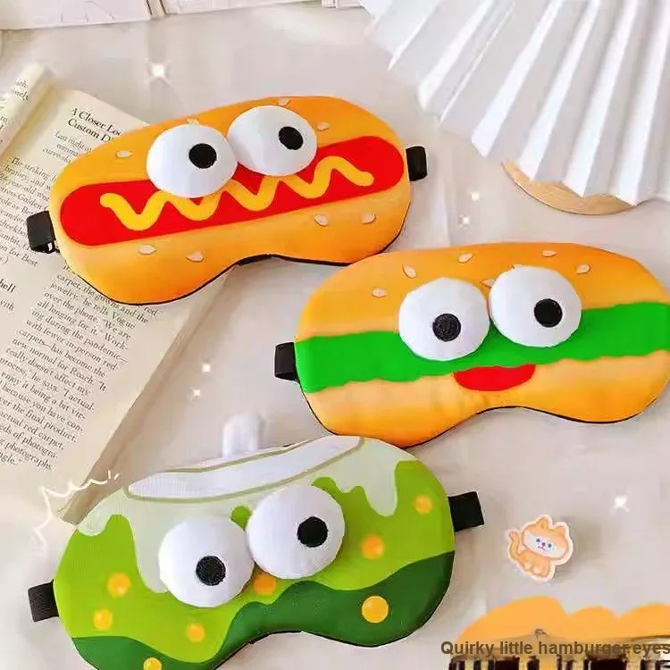 LEMONKID Fabric Eye Mask, Yellow/Green-2