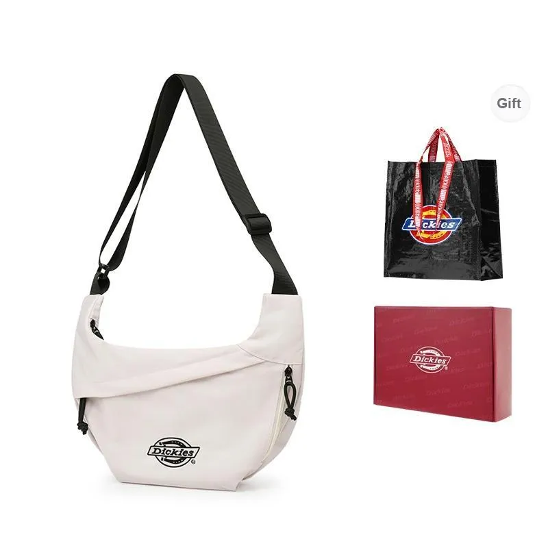 Dickies Polyester Crossbody Bag Regular Unisex Black/Light Khaki-11