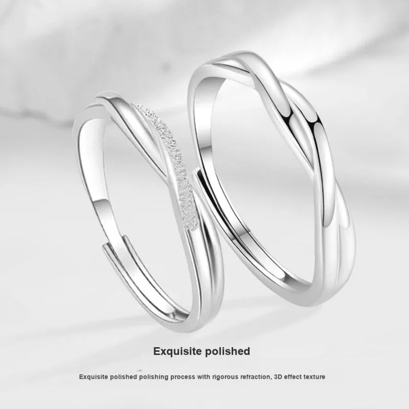 Master Kim Sterling Silver Rings Unisex Birthday Anniversary Present Box-4