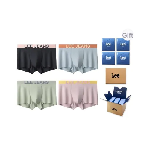 Lee совместный бренд модель Classic 101 Трусы Мужские Коробка 4 шт