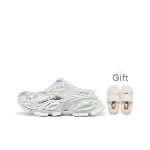 OGR Износостойкие Домашние тапочки Унисекс Белый