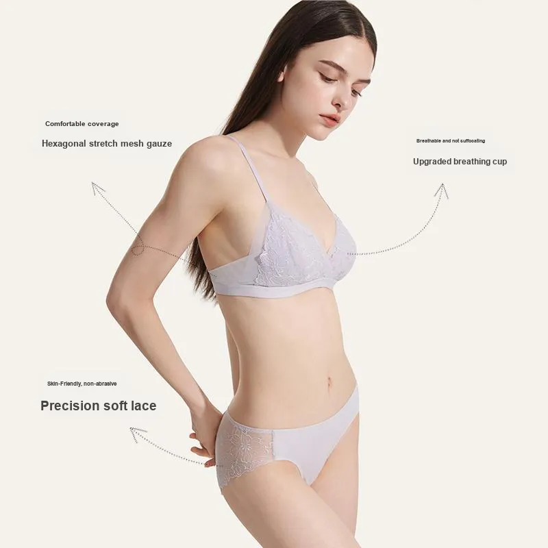 Ubras Simple And Sexy Series Underwear Set Women's-7