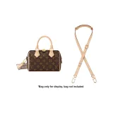 Vegetable Tanned Leather 3-Section 1.5cm-Width, Adjustable Style ([Speedy20 Exclusive])