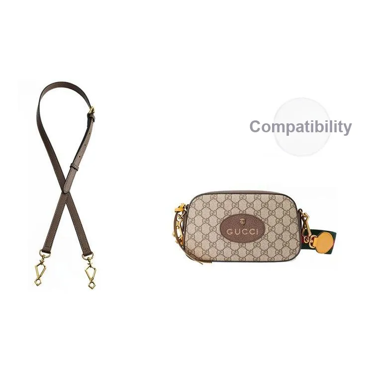 Luxury Care Artisan Workshop Artificial Leather Super Fiber Bag Strap Women's Brown