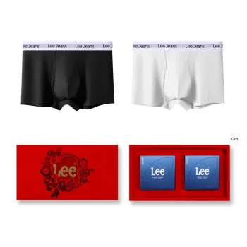 Lee Underpants Men's Gift Box Of 2 Strips