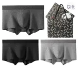 Solid Color 3-Pack Box Included (Dark Heather Gray+Black Heather Gray+Medium Heather Gray)