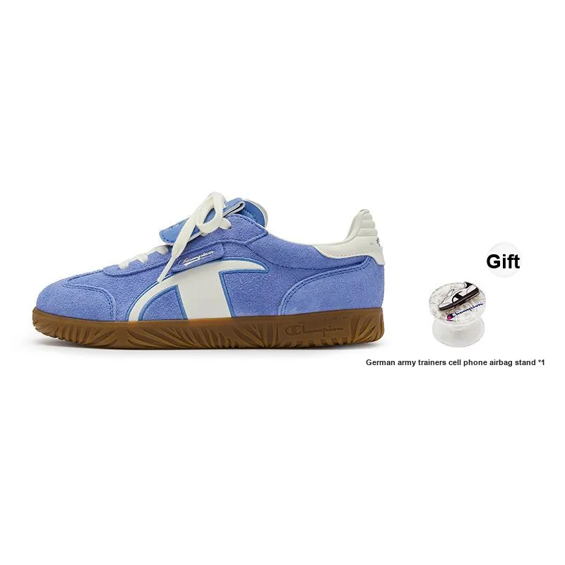 Champion Champ T Trainer T Head Army Trainers Low Top Skateboard Shoes Men's Blue