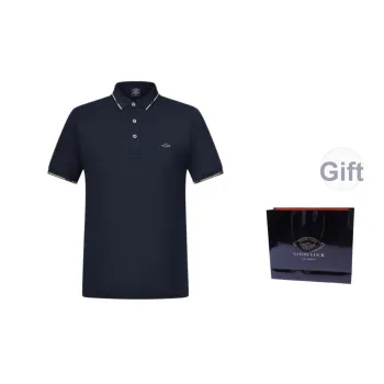 GOOD LUCK GLADIUS Polo Shirt Men's Navy Blue