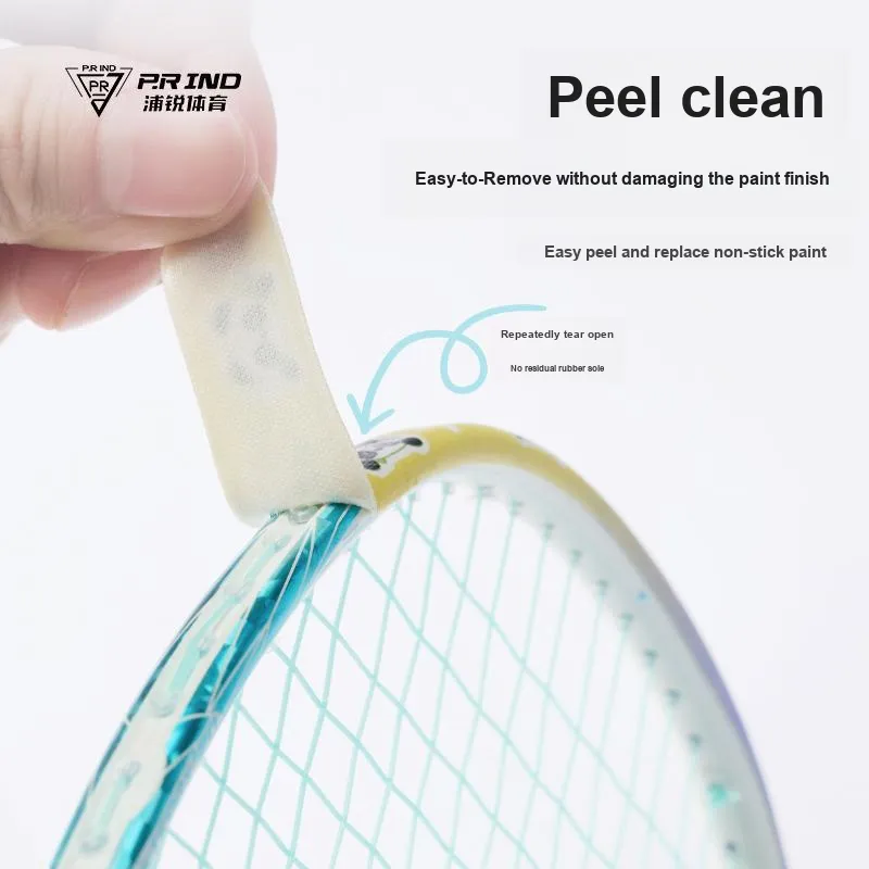 P.R IND Badminton Equipment PU Unisex Frame Protection Tape-10