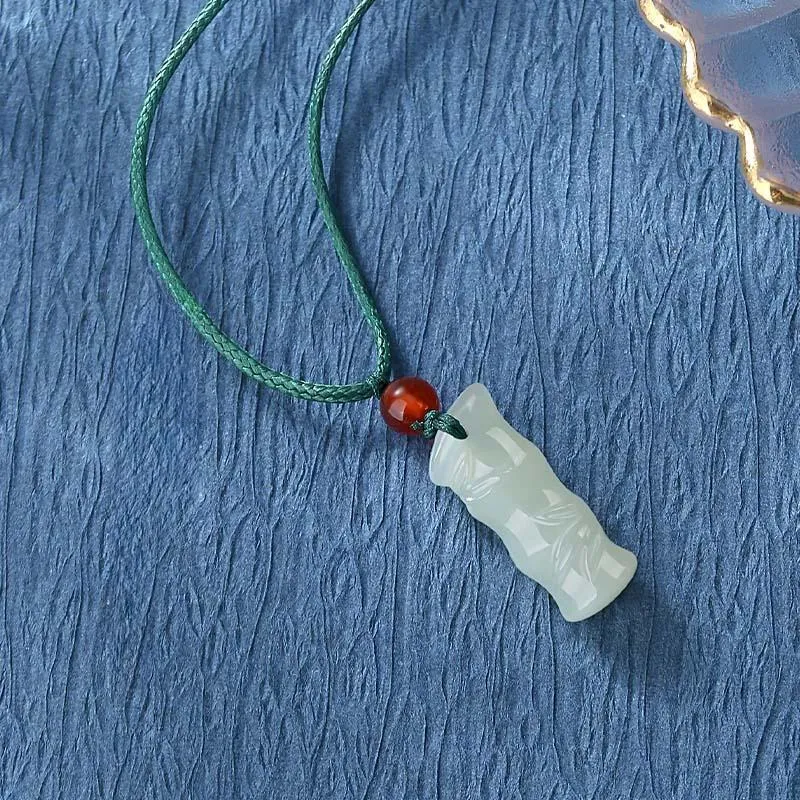 CHINA GOLD Hetian Jade Necklaces White Jade/Pale Greenish White Jade Women's-3