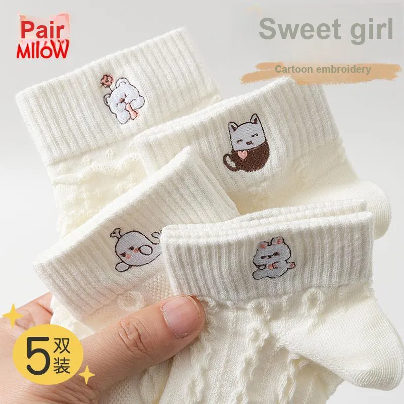 MIIOW Ankle Socks Women's 5 Pack-4