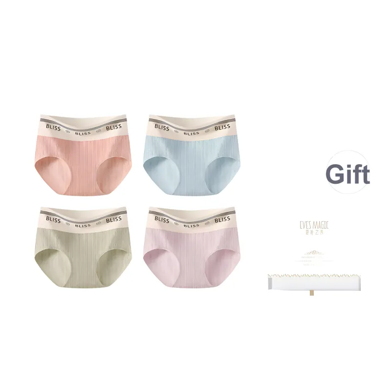 XIA.WA.ZHI.XIU Underpants Women's Box 4 Pack-30
